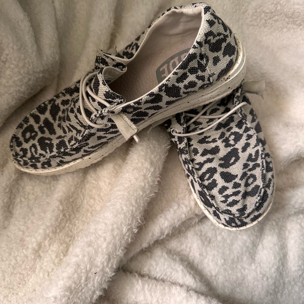 Leopard Print Casual Shoes